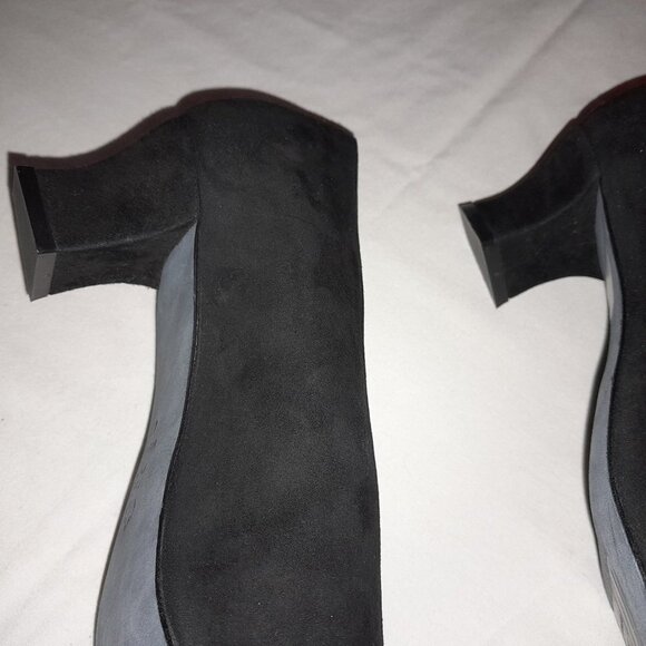 Thierry Rabotin Black Suede Pumps - Picture 13 of 16